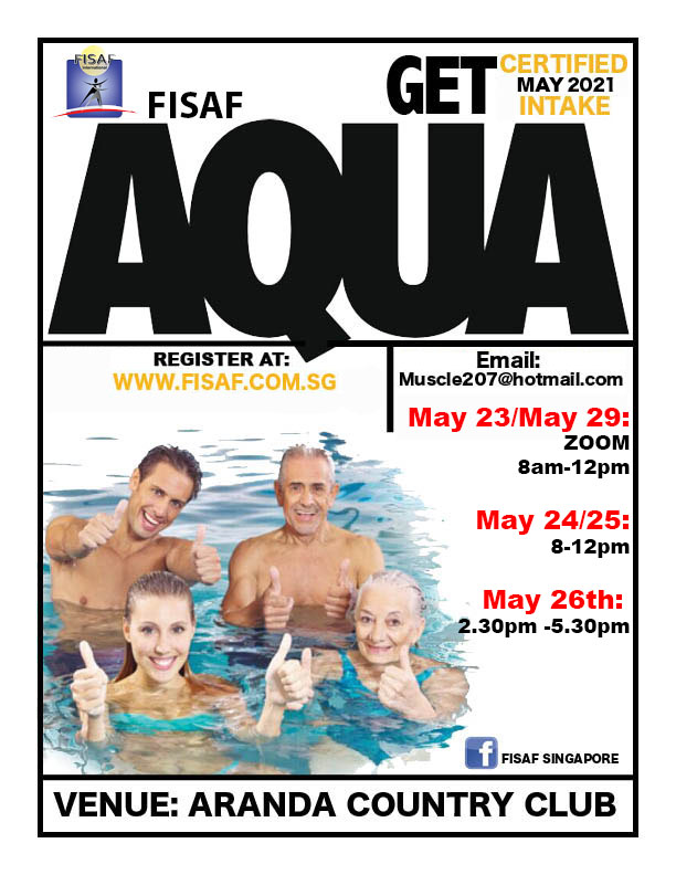 FISAF Aqua Instructor Certification May 2021